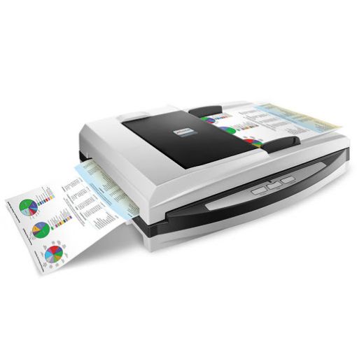 Picture of Plustek Flatbed Scanner With Adf PL4080