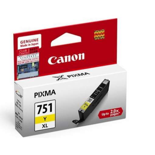 Picture of Canon CLI-751XL Ink Cartridge (Yellow)