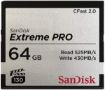 Picture of Sandisk Extreme Pro CFAST 2.0 64GB 525MB/s VPG130 Memory card