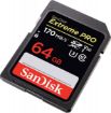 Picture of SanDisk 64GB Extreme PRO SDXC UHS-I 170MB/s C10 Memory Card