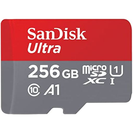 Picture of SanDisk 256GB Ultra microSDXC UHS-I 100MB Memory Card