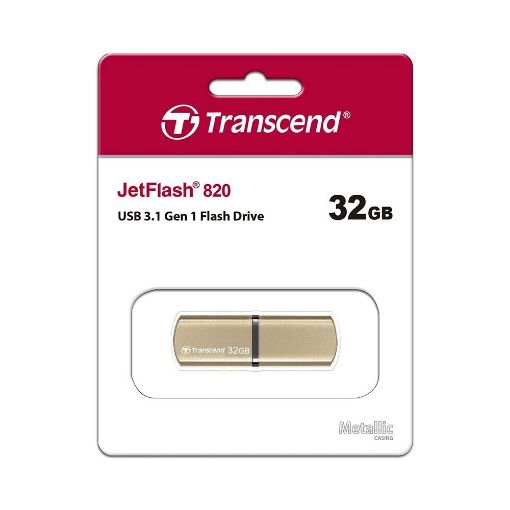 Picture of Transcend JetFlash 820 USB 3.1 Gen 1 Flash Drive 32GB