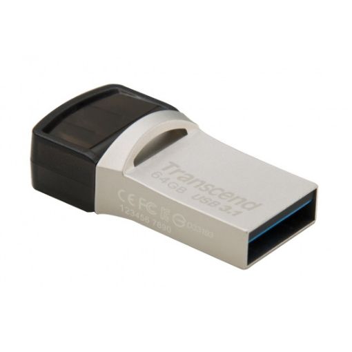 Picture of Transcend JetFlash 880 USB 3.1 Flash Drive - 64GB