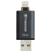 Picture of Transcend JetDrive Go 300 Flash Drive 32GB For IOS - TS32GJDG300K