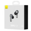 Picture of Baseus Simu S2 Wireless Earphone With Hybrid Active Noise Cancellation 