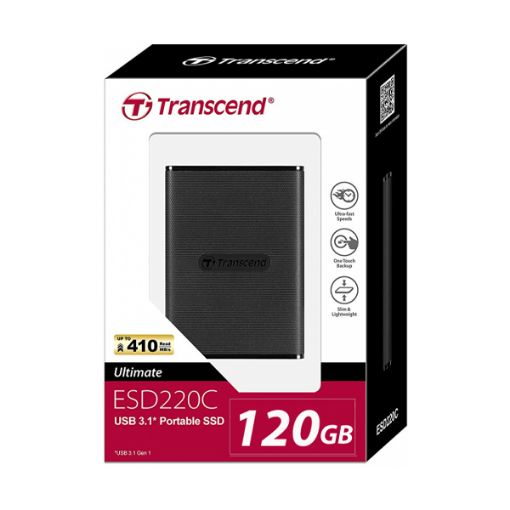 Picture of Transcend 120GB ESD220C Portable SSD