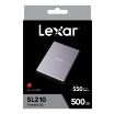 Picture of Lexar SL210 500GB Portable SSD, Solid State External Drive