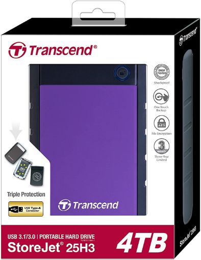 Picture of Transcend External 4TB Shockproof 