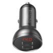 Picture of Baseus Digital Display 2 USB Fast Car Charger 24W