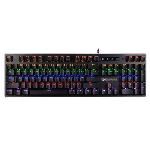 Picture of A4tech Bloody B760 Neon Optical-Mechanical Full Light Strike Gaming Keyboard